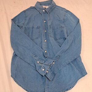 Denim Button Down Shirt